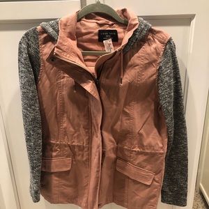Love tree hooded jacket